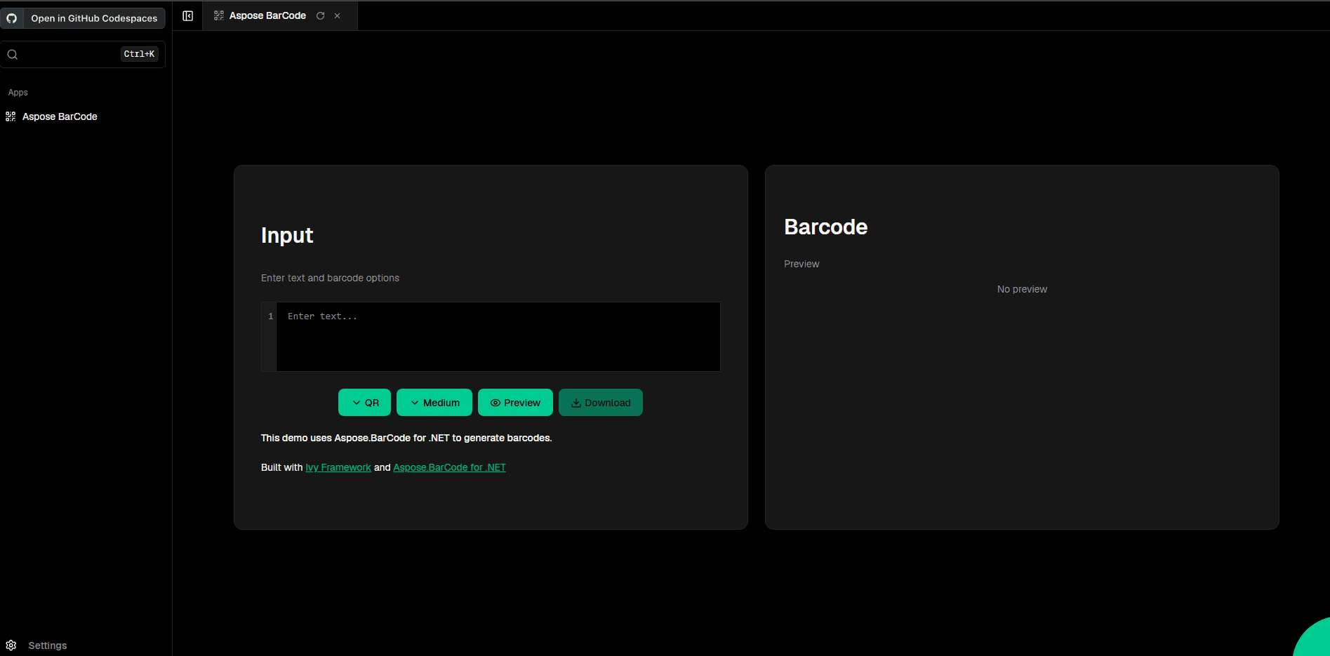 Aspose.BarCode Generator
