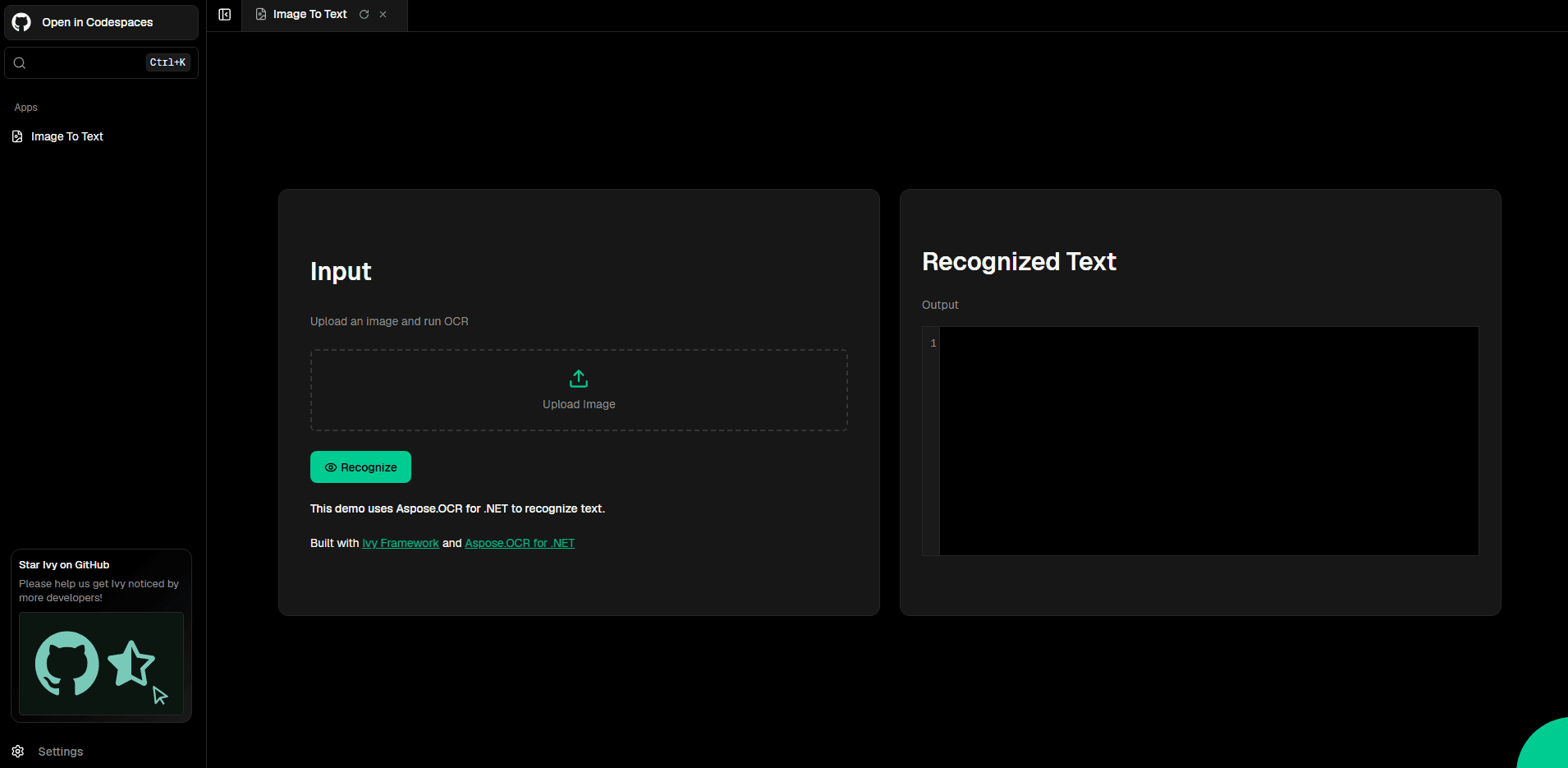 Aspose.OCR Image-to-Text